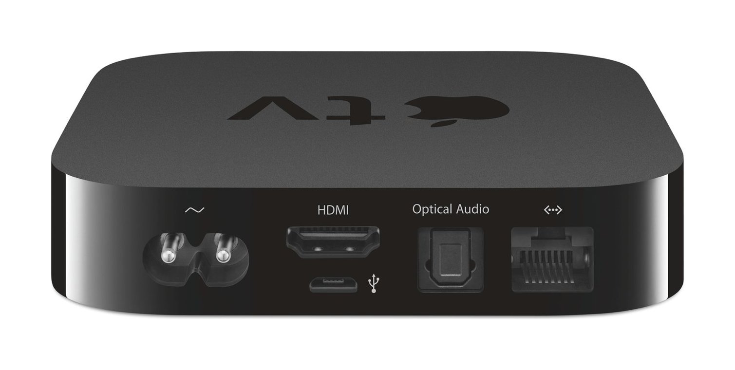 Apple TV rear ports